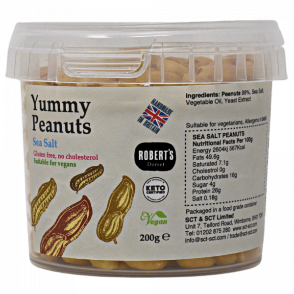 Peanuts_200g_Sea Salt