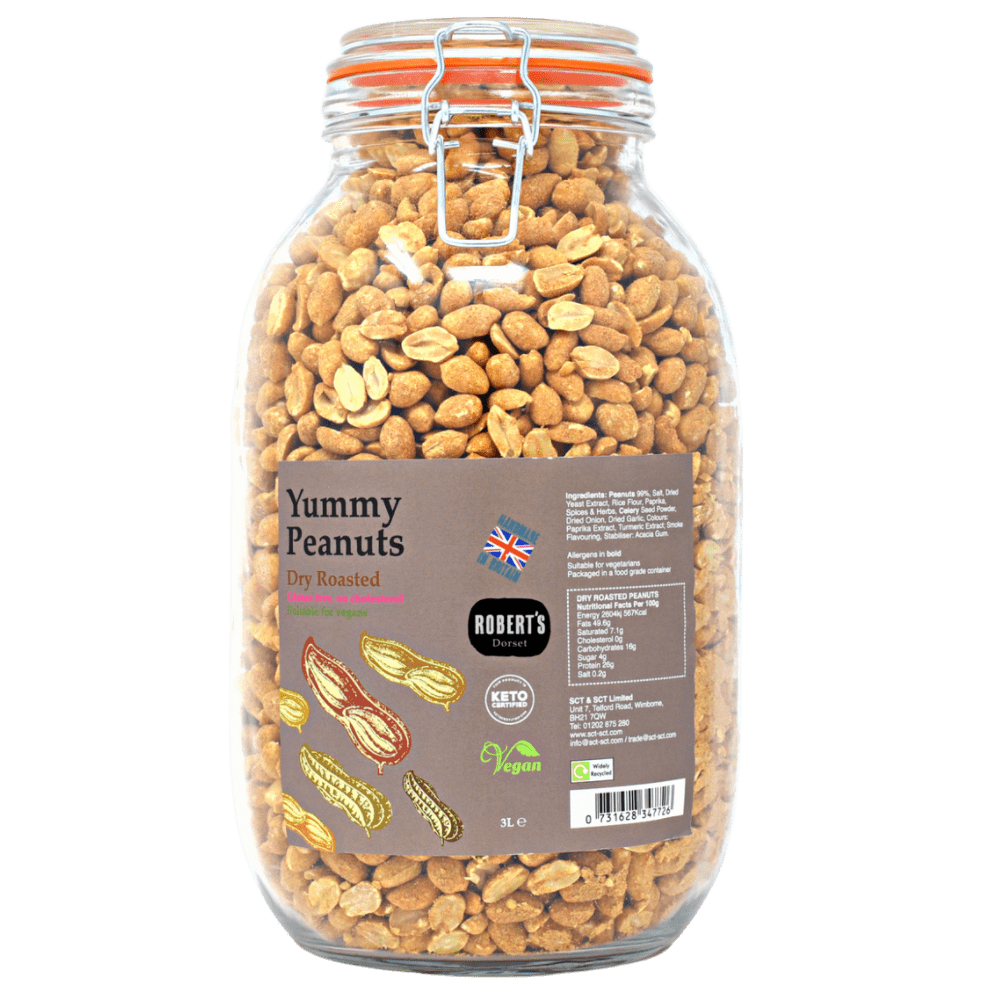 Peanuts_3LJar_Dry Roasted Peanuts_3LJar_Dry Roasted