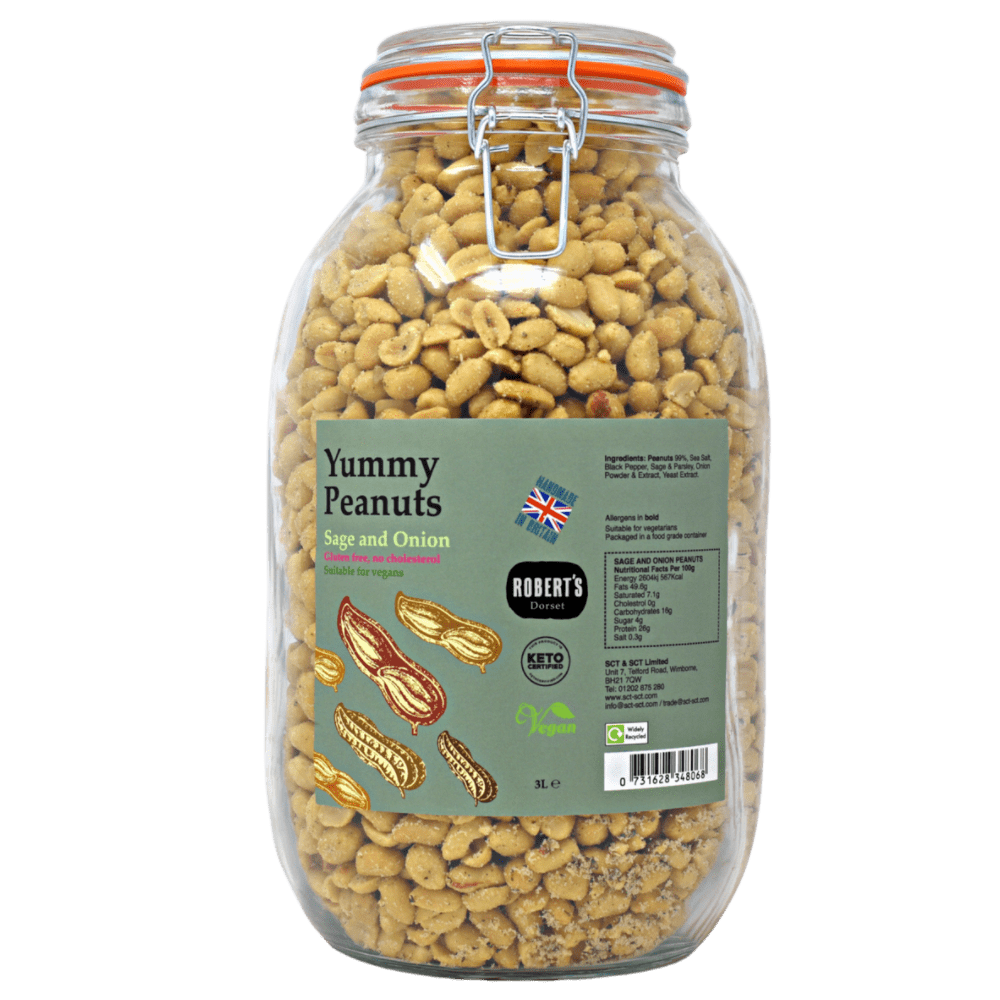 Peanuts_3LJar_Sage & Onion Peanuts_3LJar_Sage & Onion