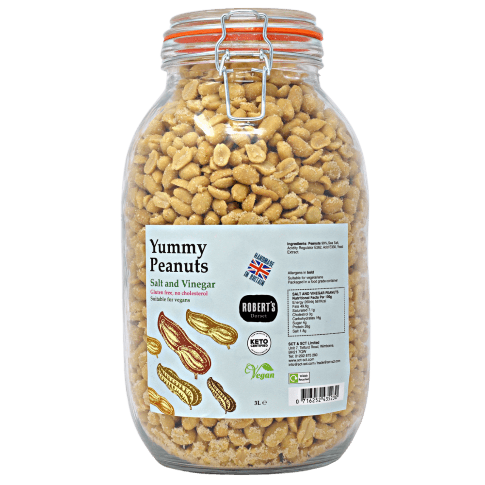 Peanuts_3LJar_Salt & Vinegar Peanuts_3LJar_Salt & Vinegar